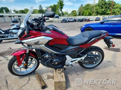 Trzecie zdjęcie samochodu z tyłu: 2018 HONDA NC750 XD VIN:JH2RC9049JK000212 - miniatura