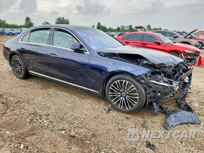 Czwarte zdjęcie samochodu z boku: 2025 MERCEDES-BENZ S 500 4MATIC VIN:W1K6G6DB4SA334491 - miniatura