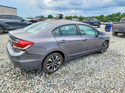 Trzecie zdjęcie samochodu z tyłu: 2014 HONDA CIVIC EX VIN:19XFB2F81EE067802 - miniatura