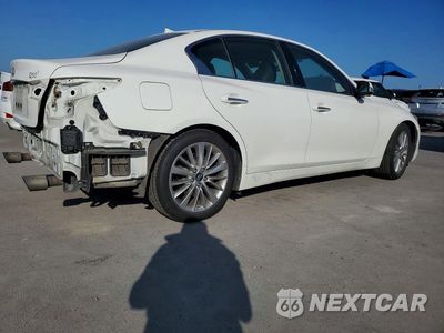 Trzecie zdjęcie samochodu z tyłu: 2021 INFINITI Q50 LUXE VIN:JN1EV7BP3MM702423 - miniatura