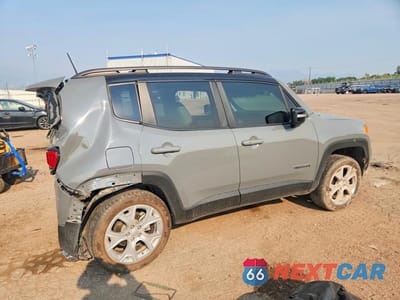 Trzecie zdjęcie samochodu z tyłu: 2022 JEEP RENEGADE LIMITED VIN:ZACNJDD13NPN51910 - miniatura