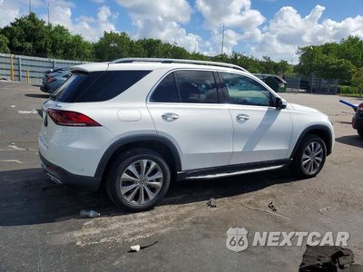 Trzecie zdjęcie samochodu z tyłu: 2020 MERCEDES-BENZ GLE 350 4MATIC VIN:4JGFB4KB1LA052810 - miniatura