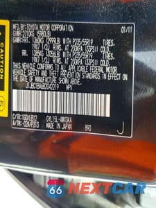 Zdjęcie 13 z 13 samochodu: 2011 LEXUS RX 450H VIN:JTJBC1BA6B2042219 - miniatura