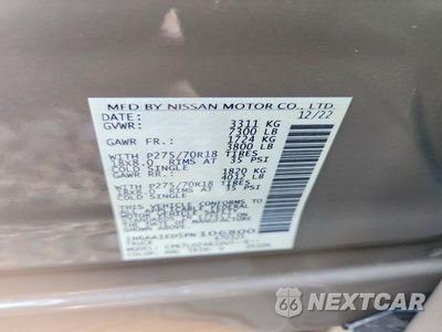 Zdjęcie 12 z 12 samochodu: 2023 NISSAN TITAN PRO-4X VIN:1N6AA1ED5PN106800 - miniatura
