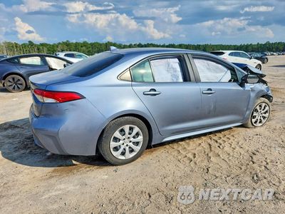 Trzecie zdjęcie samochodu z tyłu: 2020 TOYOTA COROLLA LE VIN:JTDEPRAEXLJ053545 - miniatura