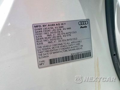 Zdjęcie 13 z 13 samochodu: 2012 AUDI Q7 PREMIUM PLUS VIN:WA1LGBFEXCD000358 - miniatura