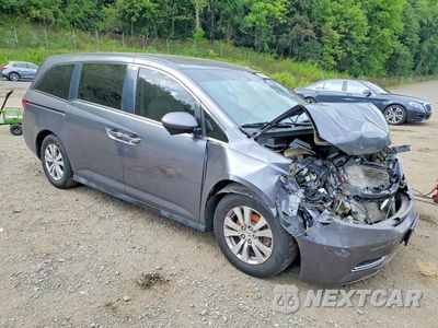 Czwarte zdjęcie samochodu z boku: 2014 HONDA ODYSSEY EXL VIN:5FNRL5H60EB058347 - miniatura