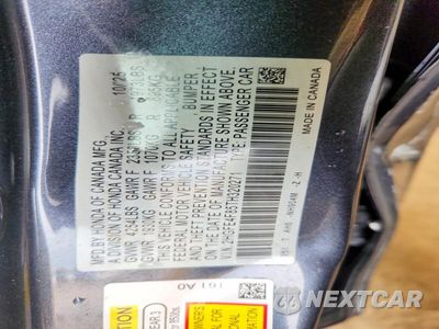 Zdjęcie 13 z 13 samochodu: 2026 HONDA CIVIC SPORT VIN:2HGFE4F85TH320271 - miniatura