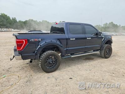 Trzecie zdjęcie samochodu z tyłu: 2021 FORD F150 SUPERCREW VIN:1FTEW1EP8MFA00377 - miniatura