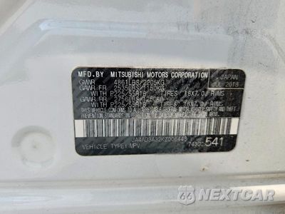 Zdjęcie 13 z 13 samochodu: 2019 MITSUBISHI OUTLANDER SE VIN:JA4AD3A32KZ006443 - miniatura