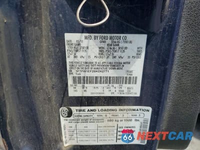 Zdjęcie 12 z 12 samochodu: 2011 FORD F150 SUPERCREW VIN:1FTFW1EF2BKD62771 - miniatura