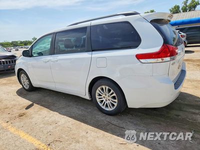 Drugie zdjęcie samochodu z przodu: 2014 TOYOTA SIENNA XLE 8-PASSENGER VIN:5TDYK3DC7ES437663 - miniatura