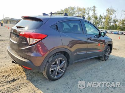 Trzecie zdjęcie samochodu z tyłu: 2022 HONDA HR-V EXL VIN:3CZRU6H72NM750093 - miniatura