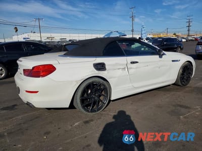 Trzecie zdjęcie samochodu z tyłu: 2012 BMW 650 I VIN:WBALZ3C54CDL70289 - miniatura