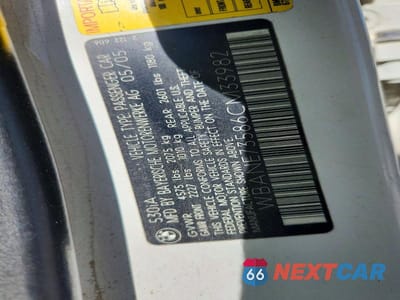 Zdjęcie 12 z 12 samochodu: 2006 BMW 530 I VIN:WBANE73586CM33982 - miniatura