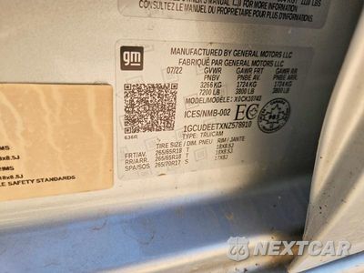 Zdjęcie 12 z 12 samochodu: 2022 CHEVROLET SILVERADO K1500 RST VIN:1GCUDEETXNZ578910 - miniatura