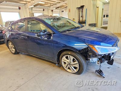 Czwarte zdjęcie samochodu z boku: 2020 HYUNDAI ELANTRA SEL VIN:5NPD84LF0LH609436 - miniatura
