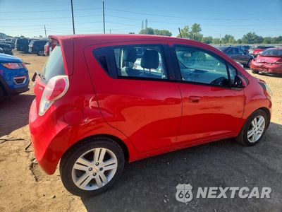 Trzecie zdjęcie samochodu z tyłu: 2014 CHEVROLET SPARK LS VIN:KL8CB6S98EC529930 - miniatura