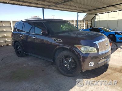 Czwarte zdjęcie samochodu z boku: 2012 INFINITI QX56 BASE VIN:JN8AZ2ND2C9715688 - miniatura