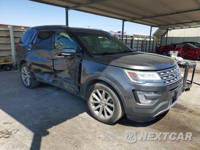 Czwarte zdjęcie samochodu z boku: 2017 FORD EXPLORER LIMITED VIN:1FM5K7F81HGA11822 - miniatura