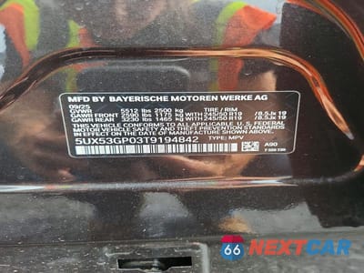 Zdjęcie 13 z 13 samochodu: 2026 BMW X3 30 XDRIVE VIN:5UX53GP03T9194842 - miniatura