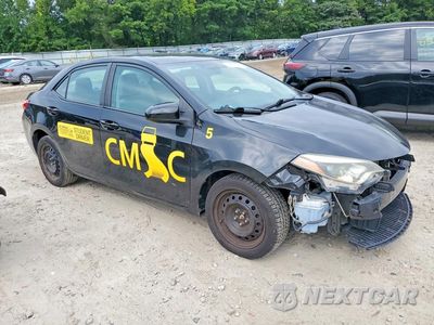 Czwarte zdjęcie samochodu z boku: 2016 TOYOTA COROLLA LE VIN:2T1BURHE4GC638902 - miniatura