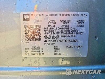 Zdjęcie 14 z 14 samochodu: 2026 CHEVROLET BLAZER 2LT VIN:3GNKBCR48TS157368 - miniatura