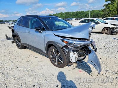 Czwarte zdjęcie samochodu z boku: 2025 TOYOTA COROLLA CROSS HYBRID XSE VIN:7MUFBABG5SV064674 - miniatura