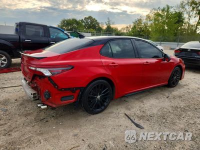 Trzecie zdjęcie samochodu z tyłu: 2021 TOYOTA CAMRY XSE V6 VIN:4T1KZ1AK7MU047895 - miniatura