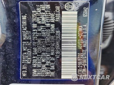 Zdjęcie 13 z 13 samochodu: 2017 TOYOTA CAMRY LE VIN:4T1BF1FK4HU795236 - miniatura