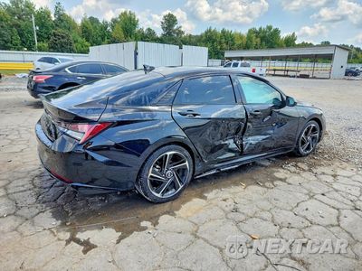 Trzecie zdjęcie samochodu z tyłu: 2022 HYUNDAI ELANTRA N LINE VIN:KMHLR4AF1NU357017 - miniatura