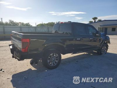 Trzecie zdjęcie samochodu z tyłu: 2021 FORD F250 SUPER DUTY VIN:1FT8W2BT1MEC87698 - miniatura