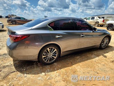 Trzecie zdjęcie samochodu z tyłu: 2018 INFINITI Q50 3.0T LUXE VIN:JN1EV7AP7JM592361 - miniatura
