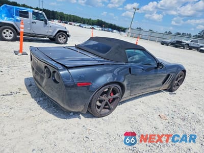 Trzecie zdjęcie samochodu z tyłu: 2012 CHEVROLET CORVETTE GRAND SPORT VIN:1G1YW3DW5C5104968 - miniatura