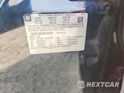 Zdjęcie 14 z 14 samochodu: 2012 GMC TERRAIN SLT VIN:2GKFLXEK4C6104348 - miniatura
