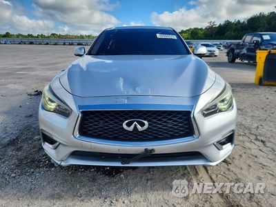 Piąte zdjęcie samochodu w środku: 2018 INFINITI Q50 3.0T LUXE VIN:JN1EV7ARXJM430970 - miniatura