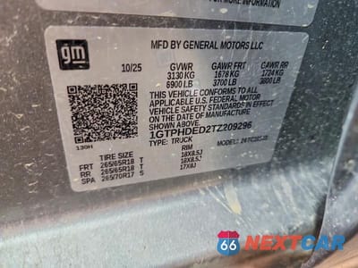 Zdjęcie 12 z 12 samochodu: 2026 GMC SIERRA C1500 SLT VIN:1GTPHDED2TZ209296 - miniatura