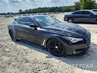 Czwarte zdjęcie samochodu z boku: 2017 INFINITI Q60 3.0T PREMIUM VIN:JN1EV7EK3HM362244 - miniatura