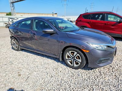 Czwarte zdjęcie samochodu z boku: 2016 HONDA CIVIC LX VIN:2HGFC2F55GH506091 - miniatura