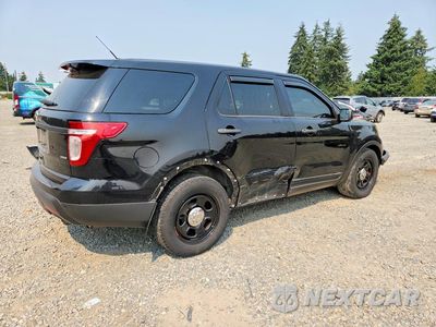 Trzecie zdjęcie samochodu z tyłu: 2013 FORD EXPLORER POLICE INTERCEPTOR VIN:1FM5K8AR9DGA51260 - miniatura