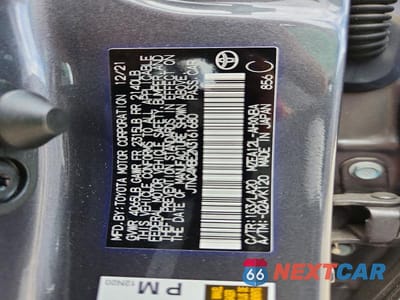 Zdjęcie 12 z 12 samochodu: 2022 TOYOTA COROLLA XSE VIN:JTNC4MBE2N3161680 - miniatura
