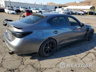 Trzecie zdjęcie samochodu z tyłu: 2018 INFINITI Q50 3.0T LUXE VIN:JN1EV7AR9JM432659 - miniatura