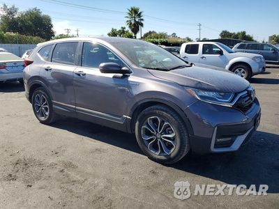 Czwarte zdjęcie samochodu z boku: 2021 HONDA CR-V EX VIN:7FART6H59ME026044 - miniatura