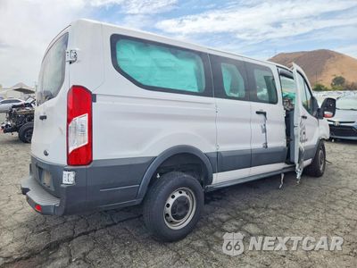 Trzecie zdjęcie samochodu z tyłu: 2015 FORD TRANSIT T-150 VIN:1FMZK1ZM1FKB08732 - miniatura