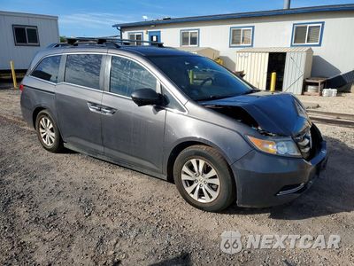 Czwarte zdjęcie samochodu z boku: 2014 HONDA ODYSSEY EXL VIN:5FNRL5H69EB082615 - miniatura