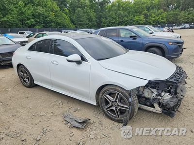 Czwarte zdjęcie samochodu z boku: 2021 MERCEDES-BENZ CLA 250 4MATIC VIN:W1K5J4HB1MN164467 - miniatura