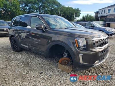 Czwarte zdjęcie samochodu z boku: 2021 KIA TELLURIDE SX VIN:5XYP5DHC4MG123516 - miniatura