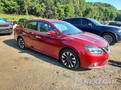 Czwarte zdjęcie samochodu z boku: 2019 NISSAN SENTRA SR VIN:3N1AB7AP7KY224011 - miniatura