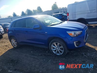 Czwarte zdjęcie samochodu z boku: 2015 MITSUBISHI OUTLANDER SPORT SE VIN:4A4AR4AUXFE056647 - miniatura