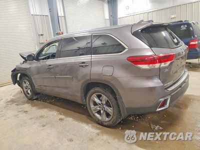 Drugie zdjęcie samochodu z przodu: 2019 TOYOTA HIGHLANDER LIMITED PLATINUM VIN:5TDDZRFH0KS991726 - miniatura